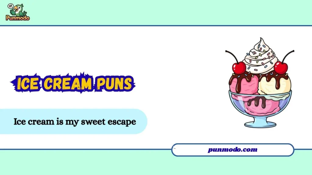 ice cream puns